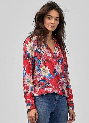 Блузка с цветочным принтом vero moda, xs/ s/ m/l