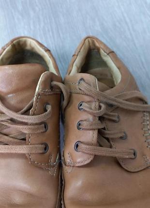 Кожаные мужские туфли clarks 8