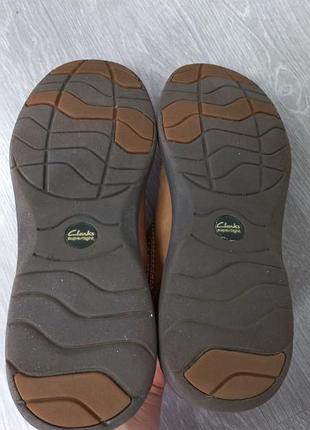 Кожаные мужские туфли clarks 9