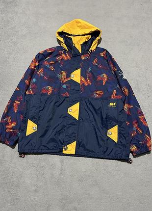Helly hansen чоловіча вінтажна куртка вітровка розмір хл оригінал мужская ветровка хели хансен