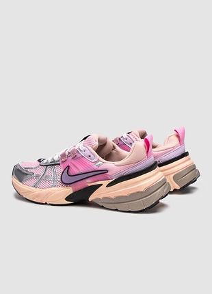 Кросівки nike v2k runtek pink/silver 6
