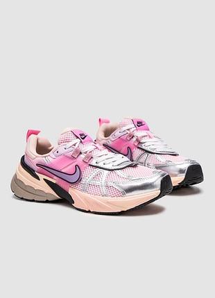 Кросівки nike v2k runtek pink/silver 4