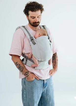Ерго-рюкзак one evo срібло love&carry
