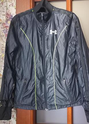Вітровка жіноча спорт under armour heatqeat  s-m   чорний колір