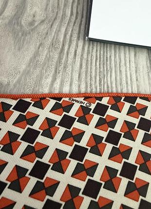 Хустка hermès losange 100% шовк оригінал 4