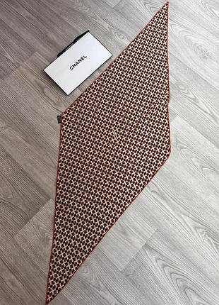 Хустка hermès losange 100% шовк оригінал 7