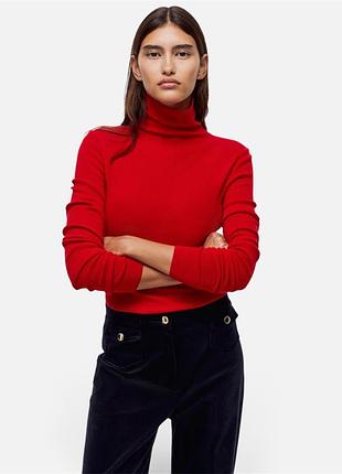 Гольф з високим коміром вовна кашемір h&m