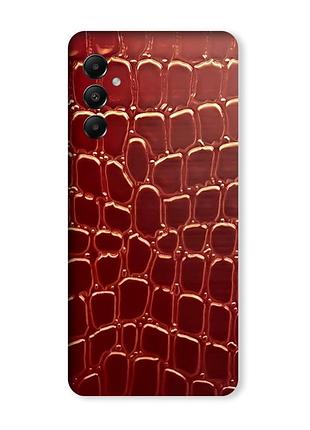 Защитная пленка кожа крокодила на заднюю панель для samsung galaxy a15 (a155)