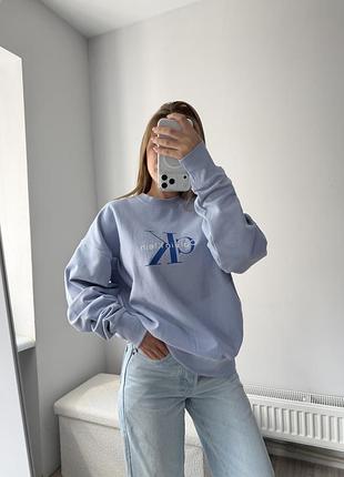 Світшот чоловічий без флісу calvin klein 4