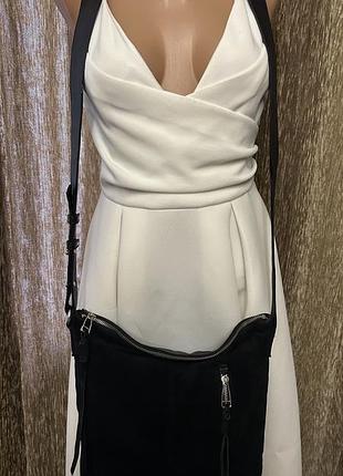 Кожаная женская сумочка, m&s collection