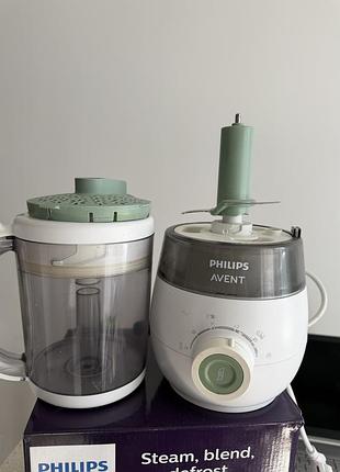 Пароварка+блендер philips avent 4 в 1 повний комплект