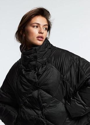 Дутая качественная укороченная куртка zara