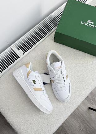 Шкіряні кросівки lacoste