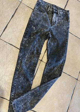 Жіночі сірі джинси скінні cropp варьонка (розмір 34 / xs)