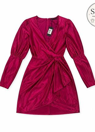 Атласна вечірня сукня guess (нова з бірками)  розмір: м