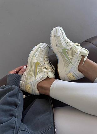 Кроссовки женские nike zoom vomero 5 | «white / lemon» premium