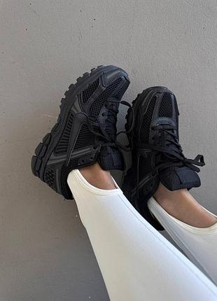 Кроссовки женские nike zoom vomero 5 | “triple black” premium