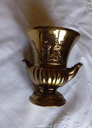 Винтажная английская миниатюрная урна / держатель, made in england