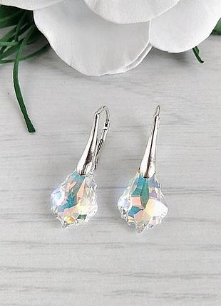 Сережки swarovski