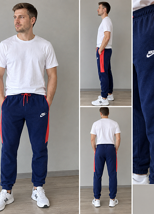 Флісові теплі штани nike