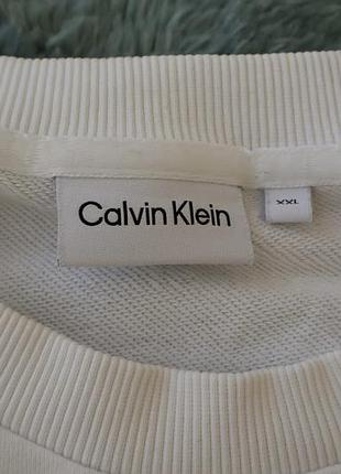 Кофта чоловіча біла calvin klein, розмір xxl 4