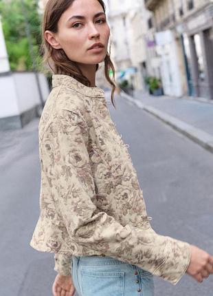 Куртка   zara розмір s, m 3