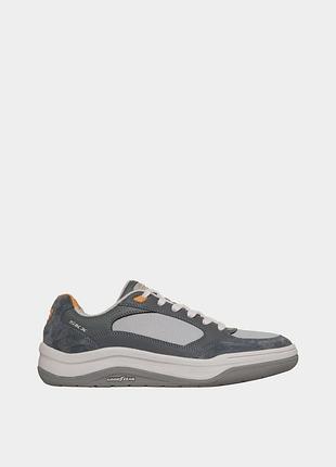Оригинальные мужские кеды skechers / кеды скечерс серого цвета