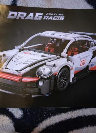Конструктор porche  911 srs 826 деталей