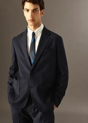 Блейзер мужской cos wool-flannel blazer / 50