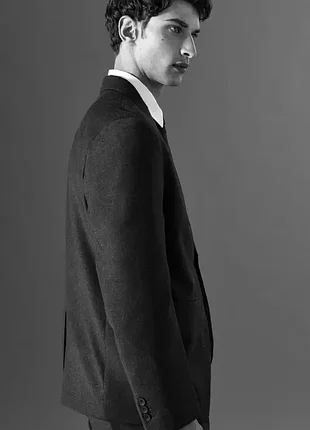 Блейзер чоловічий cos wool-flannel blazer / 50 5