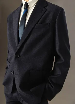 Блейзер чоловічий cos wool-flannel blazer / 50 2