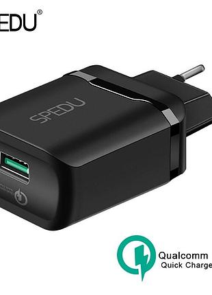 Зарядное устройство spedu qualcomm quick charge 3.0 18w aukey