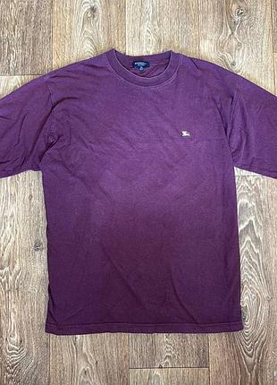 Футболка чоловіча burberry london vintage tee фіолетова