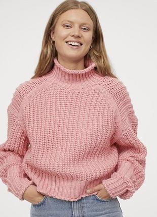 Светр h&m вʼязка оверсайз