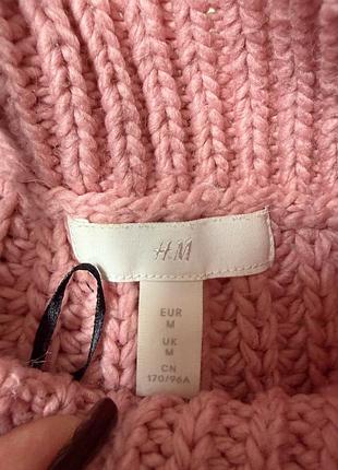 Светр h&m вʼязка оверсайз 7