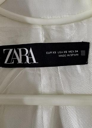Жакет білий zara 2
