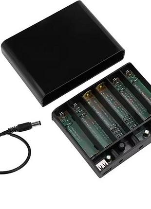 Мини бесперебойник dc ups 5v / 9v / 12v для аккумуляторов 18650