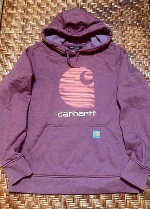 Худі жіноче carhartt з капюшоном фіолетове