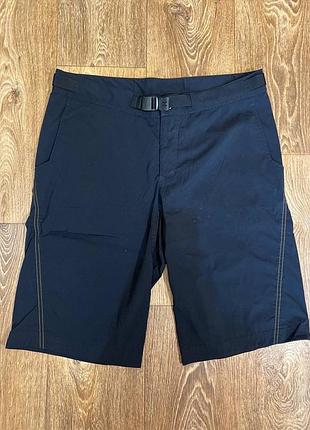 Стильні чоловічі трекінгові шорти haglöfs climatic black shorts