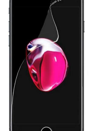 Гидрогелевая защитная пленка на iphone 8 plus на весь экран прозрачная
