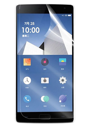 Гидрогелевая защитная пленка на oneplus 2 на весь экран прозрачная