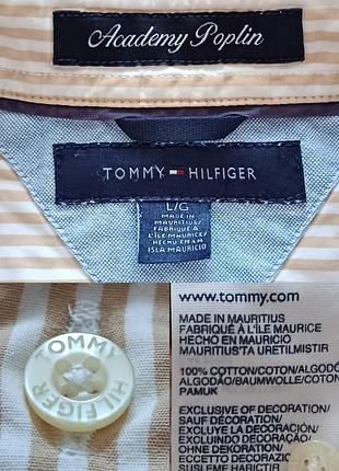 Мужская рубашка tommy hilfiger academy poplin 9