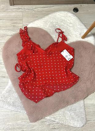 Топ в горох від primark 3