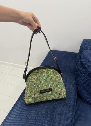 Сумка trussardi jeans твидовая сумка