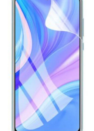 Гидрогелевая защитная пленка на huawei y8p на весь экран прозрачная