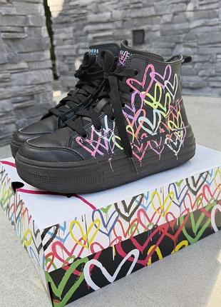 Черевики хайтопи  дитячі skechers hyperlift