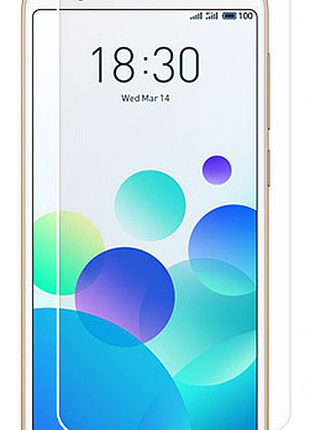 Гидрогелевая защитная пленка aurora aaa на meizu m8c на весь экран прозрачная