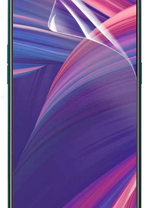 Гидрогелевая защитная пленка aurora aaa на oppo r17 на весь экран прозрачная