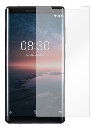 Гидрогелевая защитная пленка aurora aaa на nokia 8 sirocco на весь экран прозрачная
