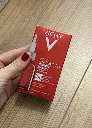 Антивікова сироватка для обличчя vichy liftactiv specialist b3 serum об'ємом 30 мл